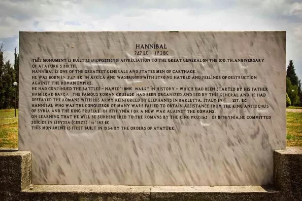 Monument Hannibala w Gebze