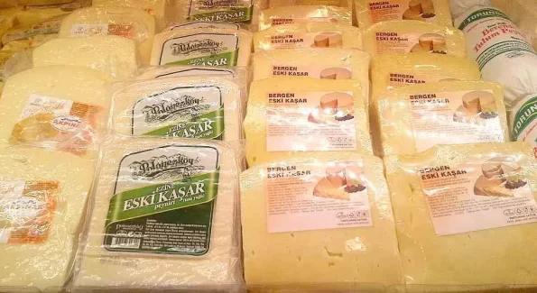 tureckie żółte sery